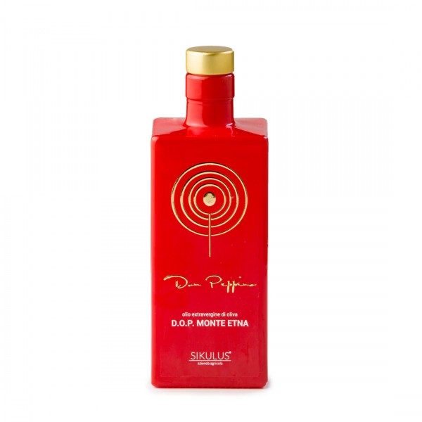 Sikulus Don Peppino D.O.P. Monte Etna Monocultivar Evoo 500ml Bottiglia Premium